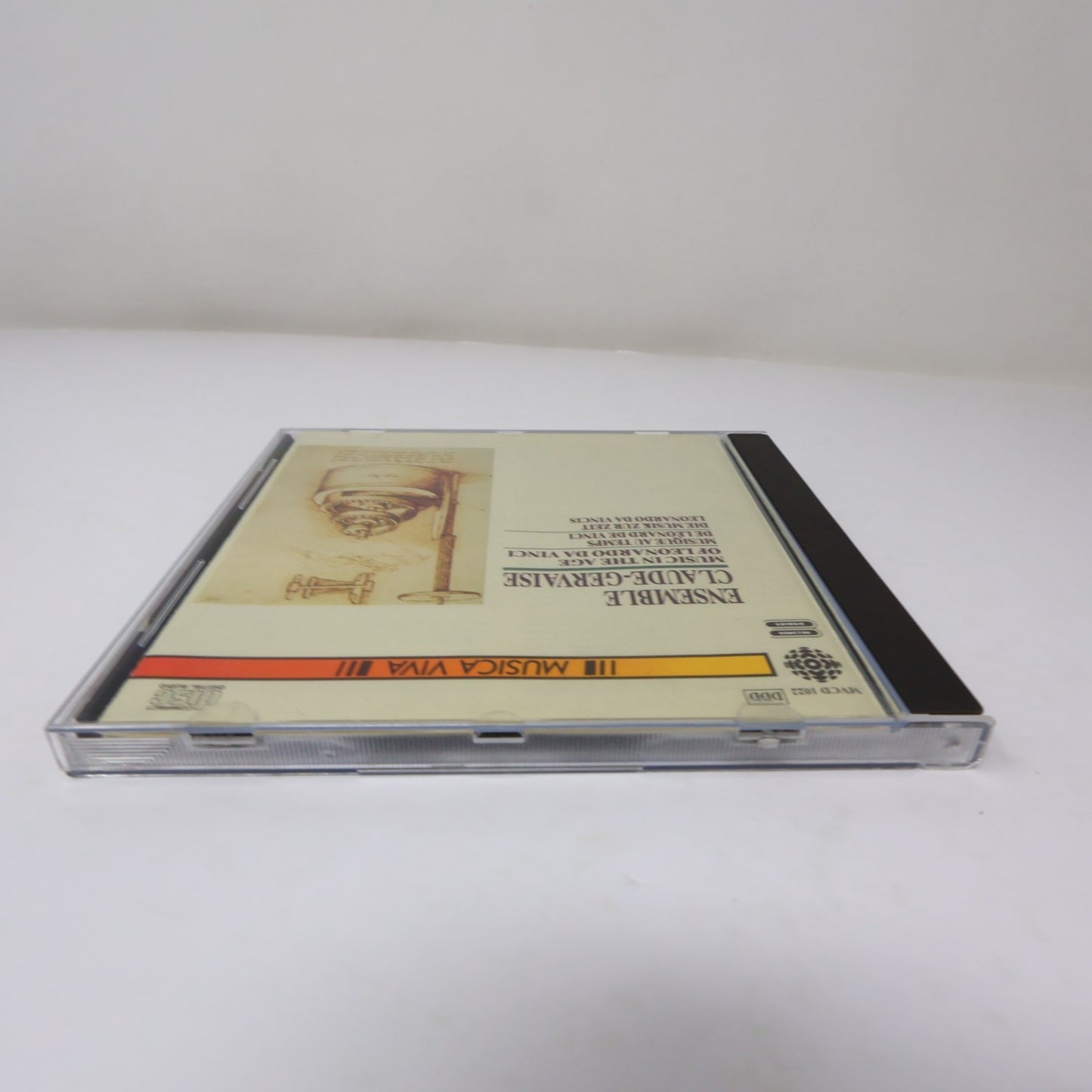 Ensemble Claude-Gervaise CD Music In The Age Of Leonardo Da Vinci Musica Viva