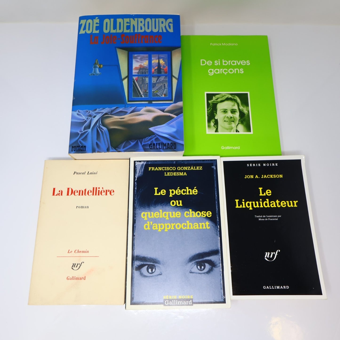 Littérature Lot 23 Livres Gallimard/Nrf Betancourt/Finkielkraut/Queffélec French