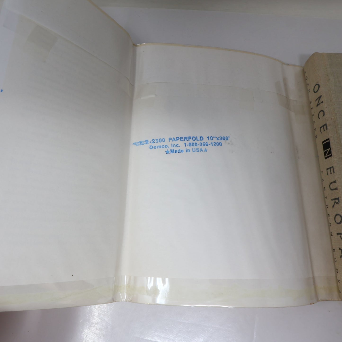 Once in Europa John Berger 1987 HC Litterature 1st Edition Hardcover Book 80s DJ