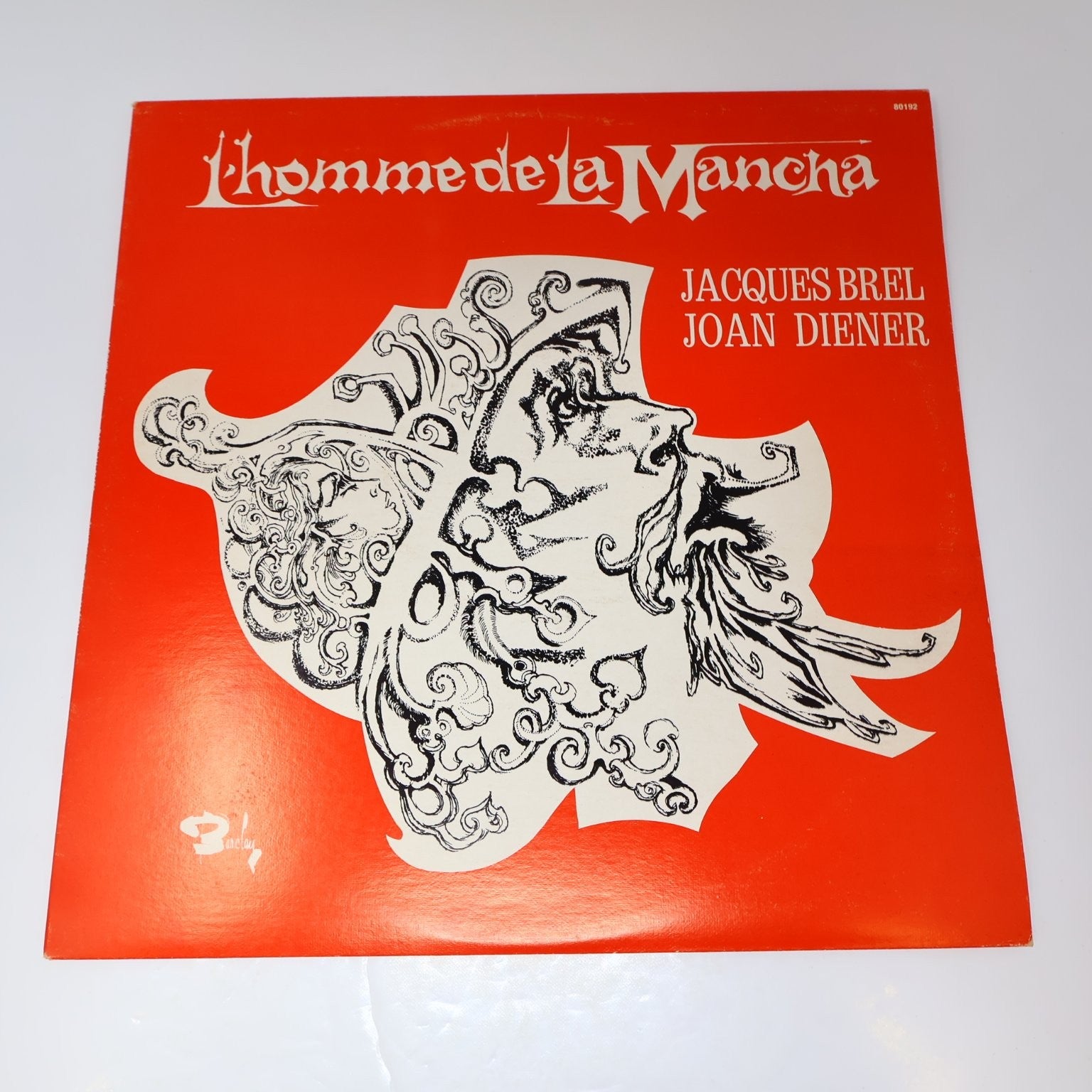 Jacques Brel Lot 11 Disques LP Record Les Vieux/L'Homme de la Mancha/J'Arrive