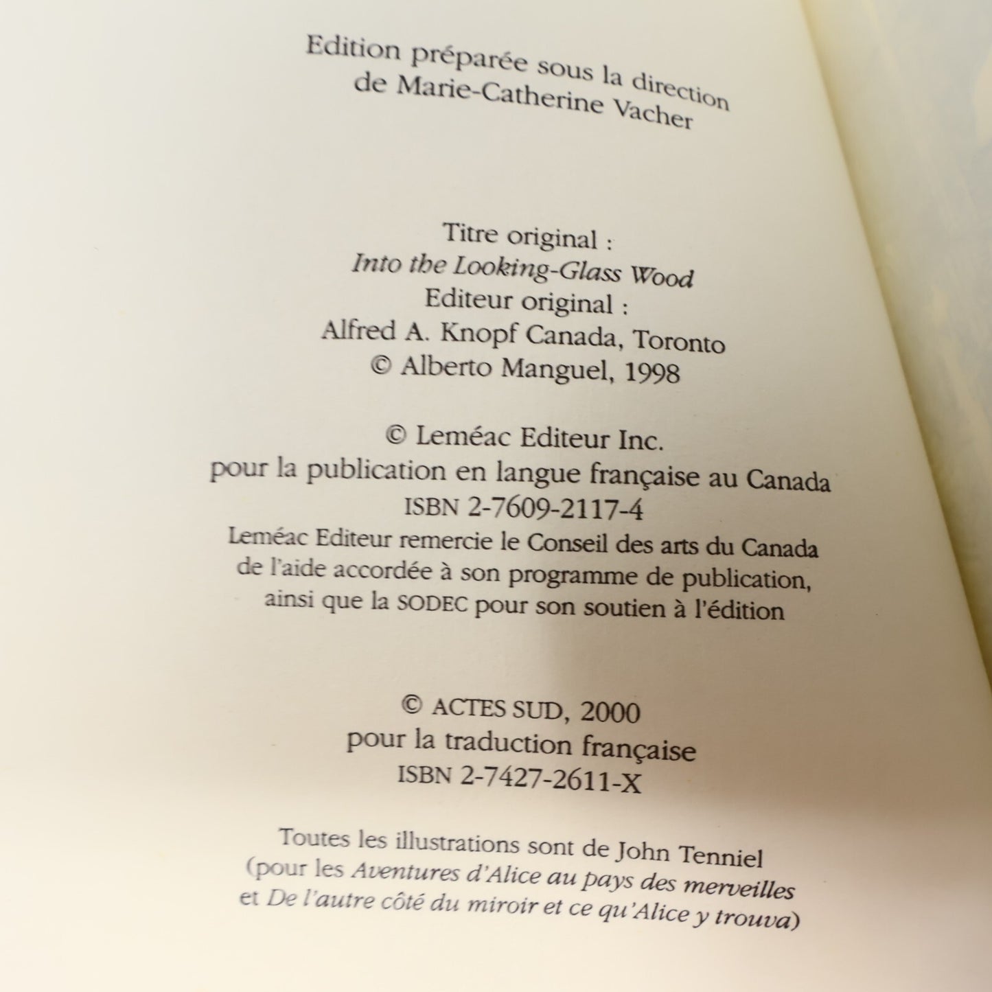 Alberto Manguel Lot 2 Livres Dans la Forêt du Miroir/Histoire de Lecture Essai
