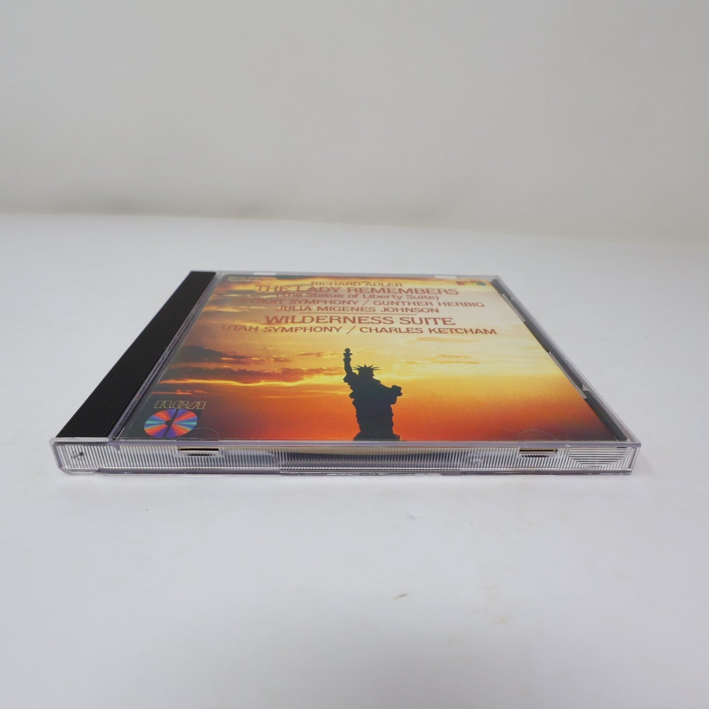 Richard Adler The Lady Remembers/Wilderness Suite CD Gunther Herbig/Ketcham 1986