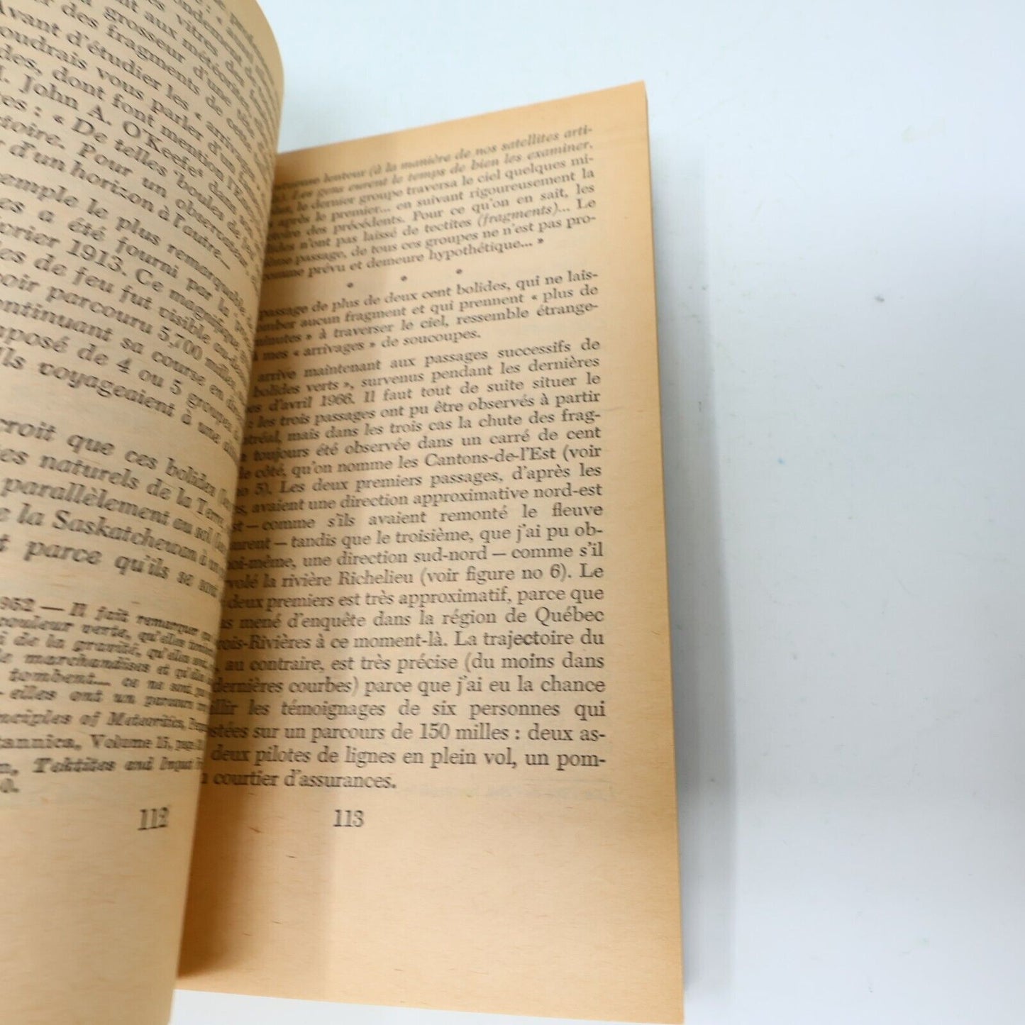 1970 J'ai Perçé le Mystère des Soucoupes Volantes Henri Bordeleau Ovnis Ufo 70s