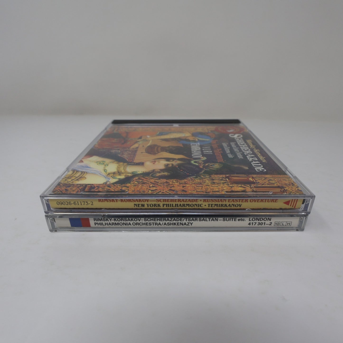 Rimsky-Korsakov Scheherezade 2 CD Lot Yuri Temirkanov/Ashkenazy/Warren-Green 80s