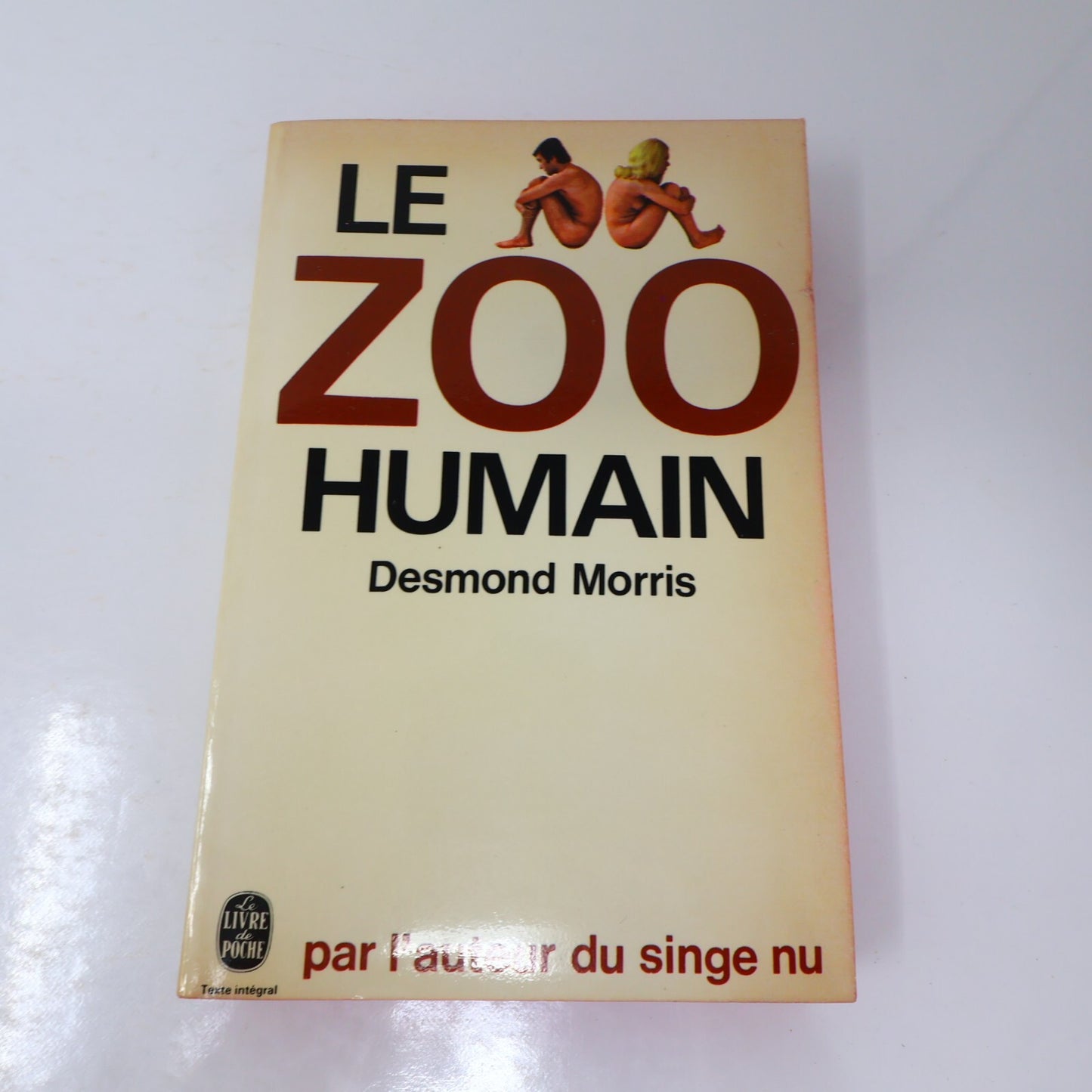 Desmond Morris Lot 2 Livres Poche Le Singe Nu/Zoo Humain Sciences Biologie 1971