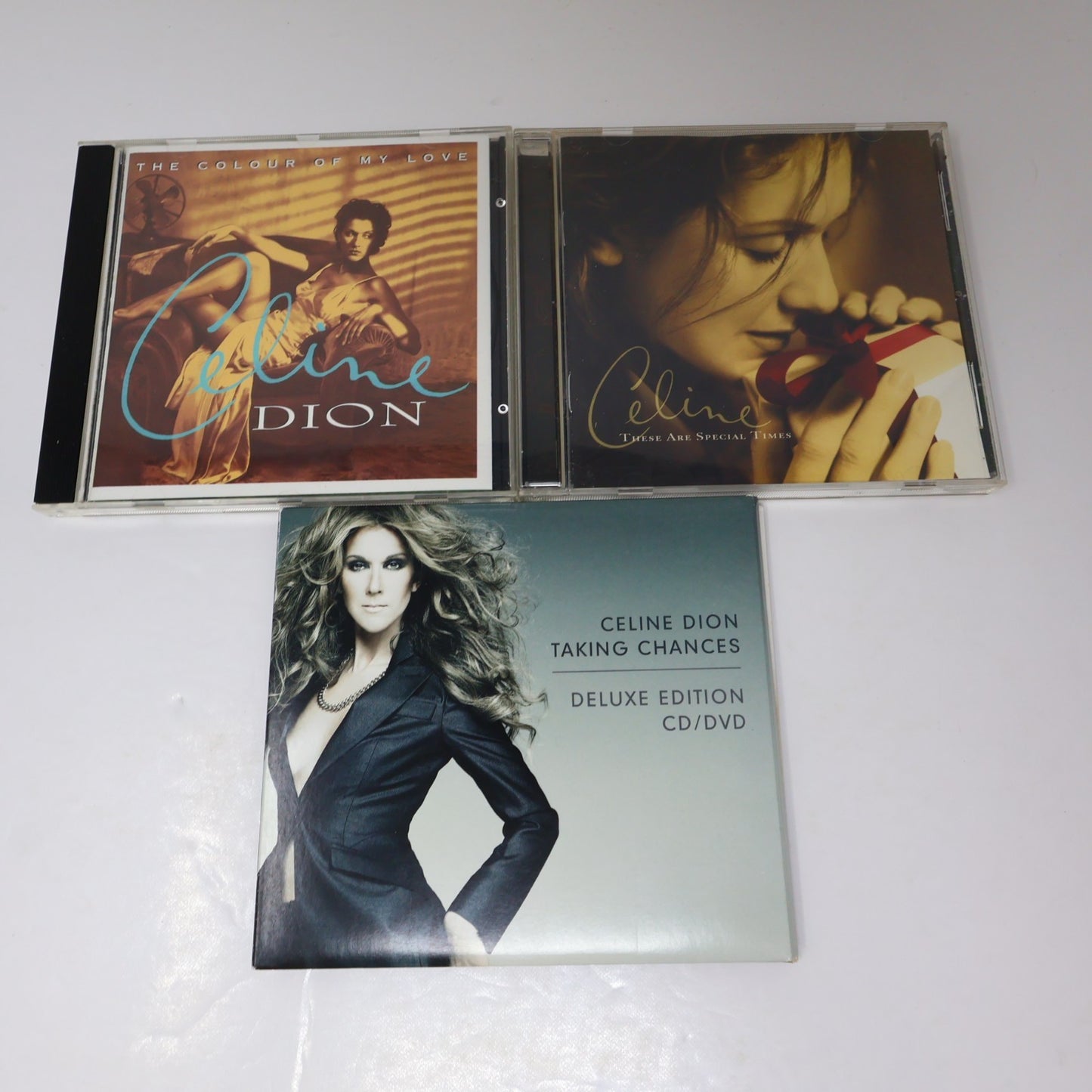 Céline Dion 7 CD Lot Unison/Let's Talk About Love/Falling Into You/Taking Chance