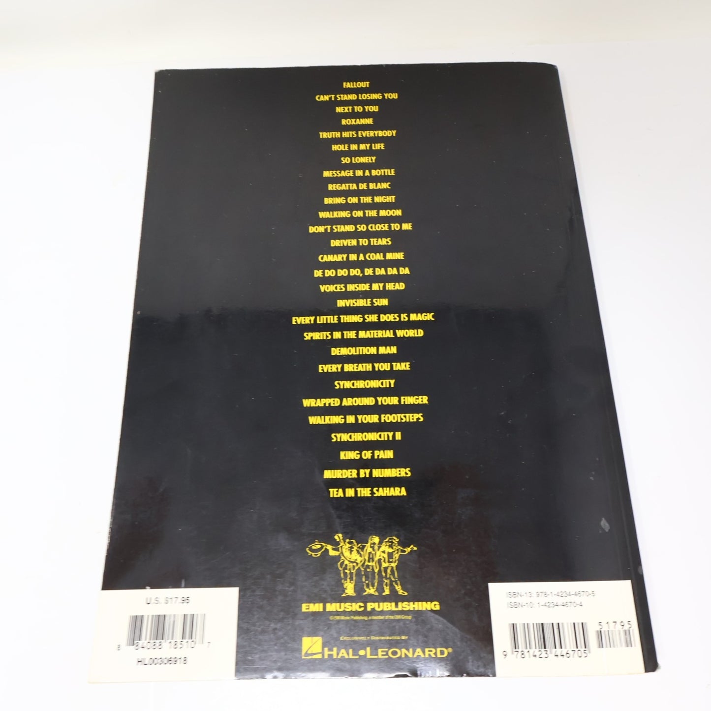 The Police Anthology Songbook/Sheet Music Piano Vocal Guitar Paperback Roxanne