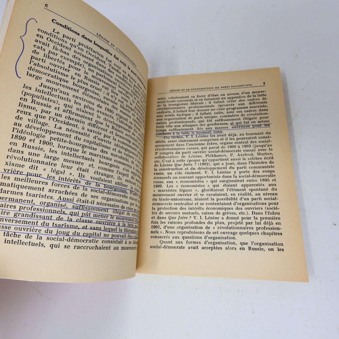 1972 Lénine et l'Organisation Vladimir Illitch Lénine Éditions du Centenaire 70s