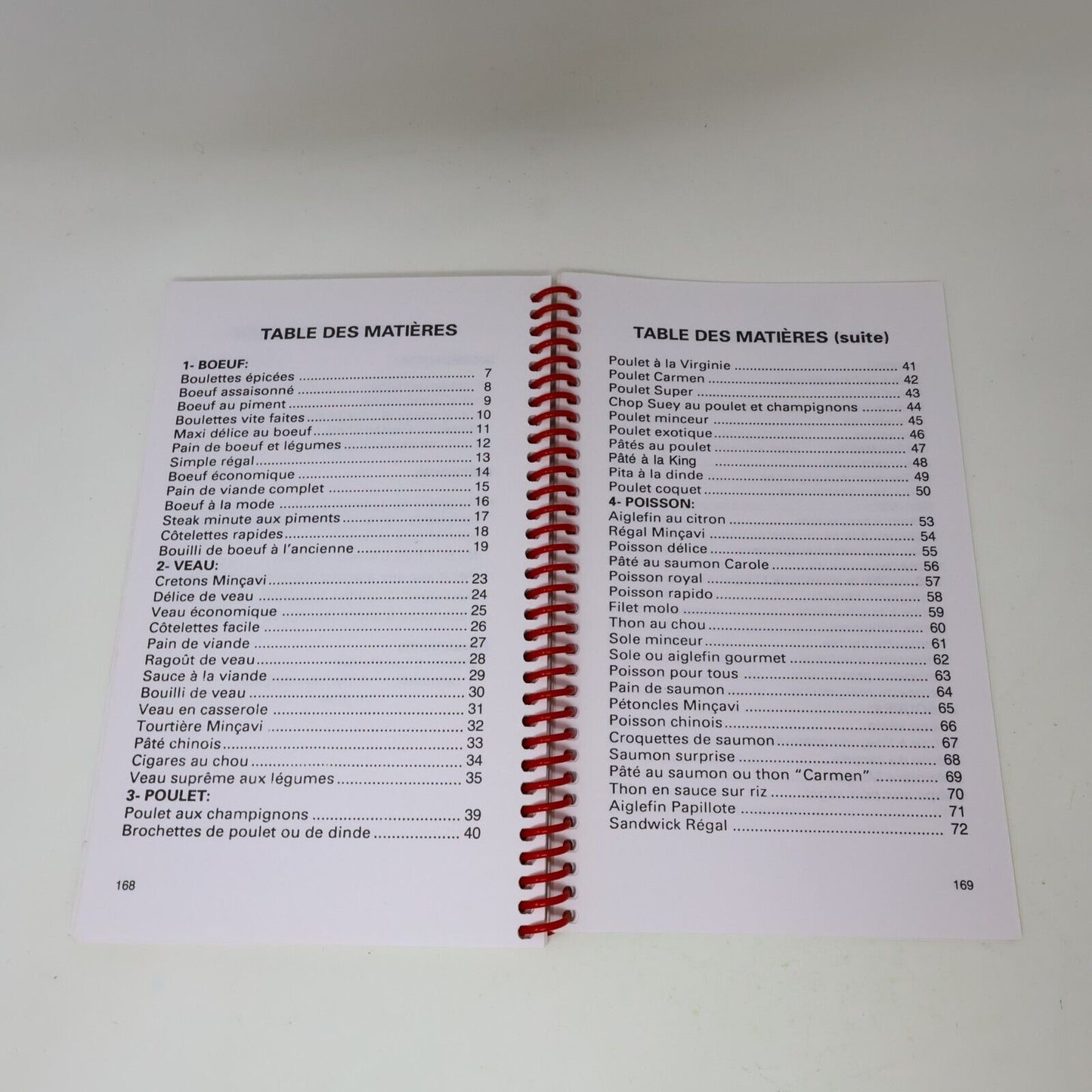 Lot 5 Livres Recettes Cuisine Minçavi #1-5 de Lyne Martineau Français 90s French