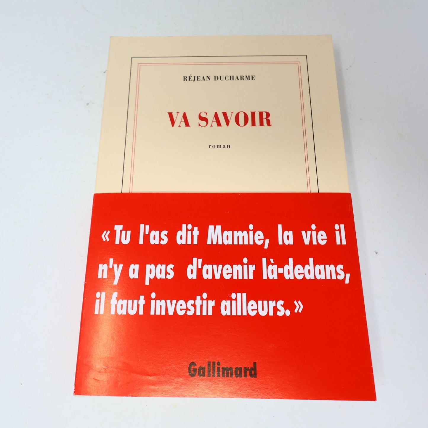 Réjean Ducharme Lot 5 Livres L'Hiver de Force/Dévadé/Nez qui Voque/Va Savoir PB