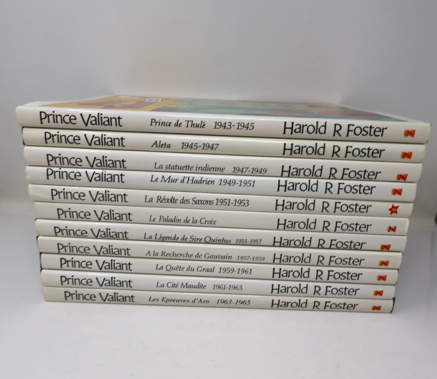 Prince Valiant Au Temps du Roi Arthur #4-14 Lot BD Harold Foster Zenda Français