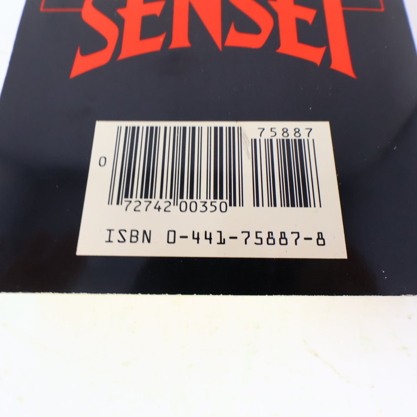 1983 Sensei David Charney Ace Books Feuodal Japan Historical Fiction Thriller PB