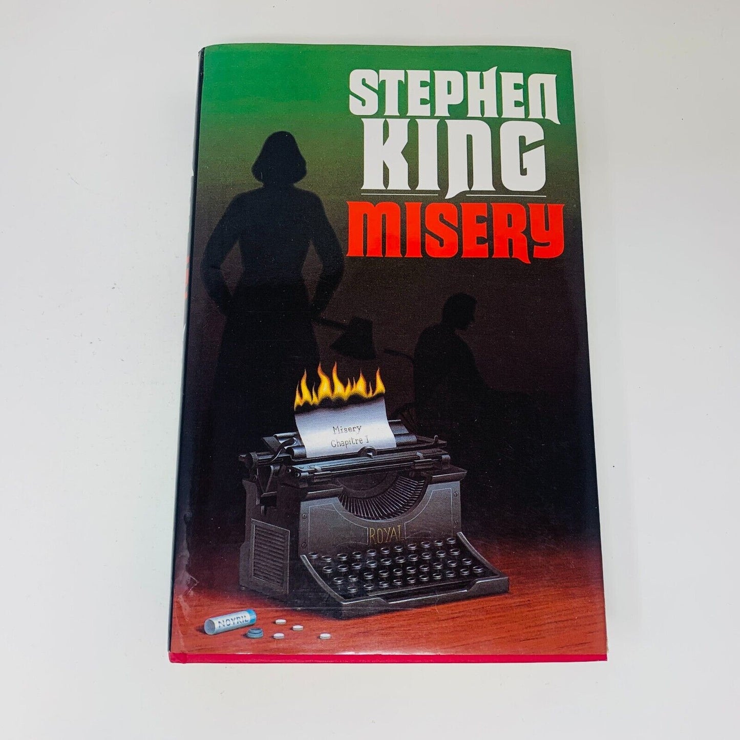 1990 Misery Stephen King Club France Loisirs Français/French Hardcover DJ BCE