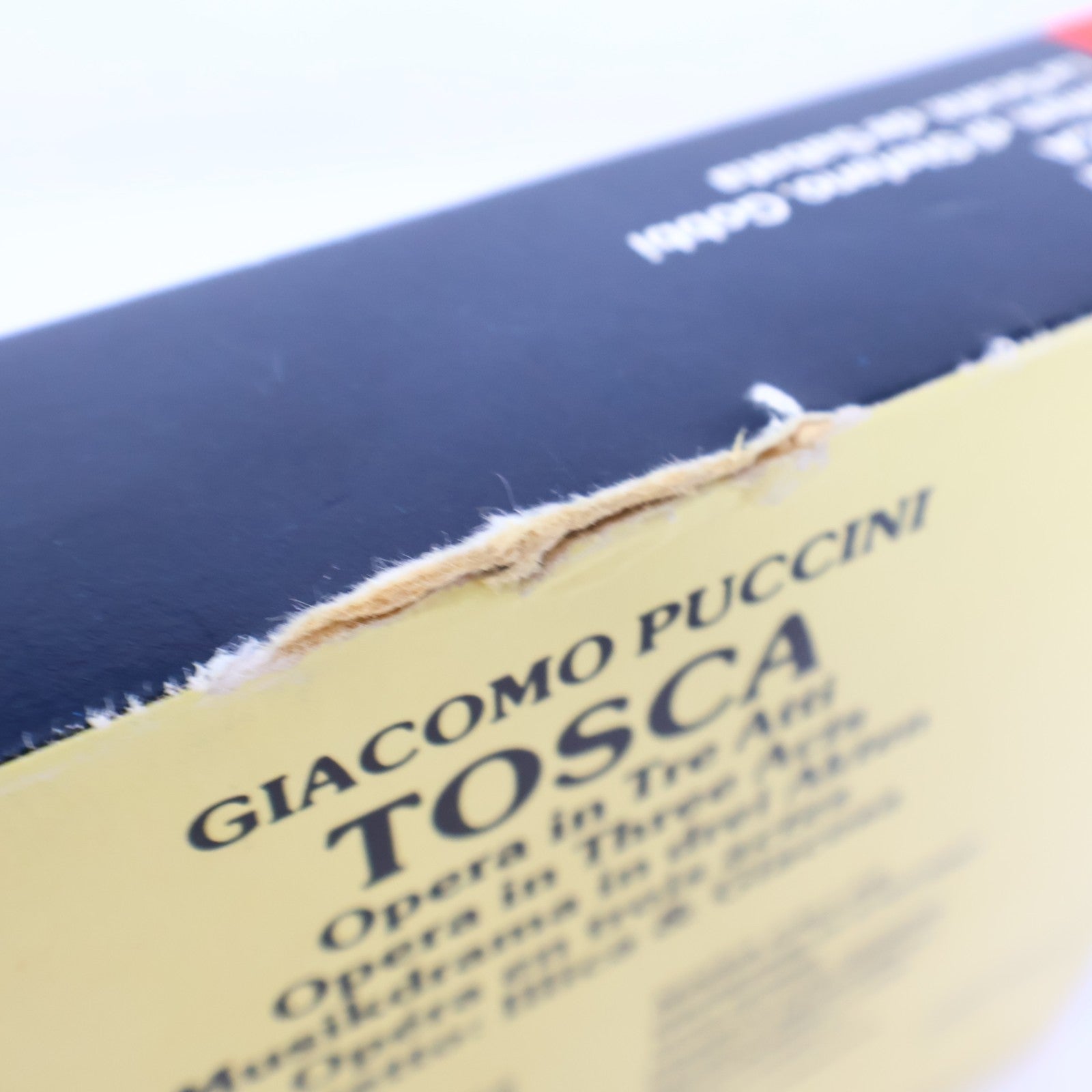 Tosca CD Giacomo Puccini/Maria Callas/Giuseppe Di Stefano/Tito Gobbi EMI Opera