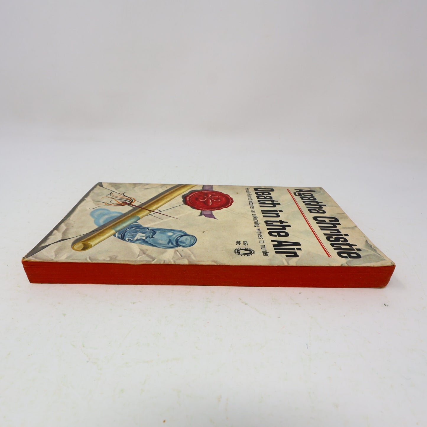 Hercule Poirot Death in the Air Agatha Christie Popular Library Eagle Books 1963