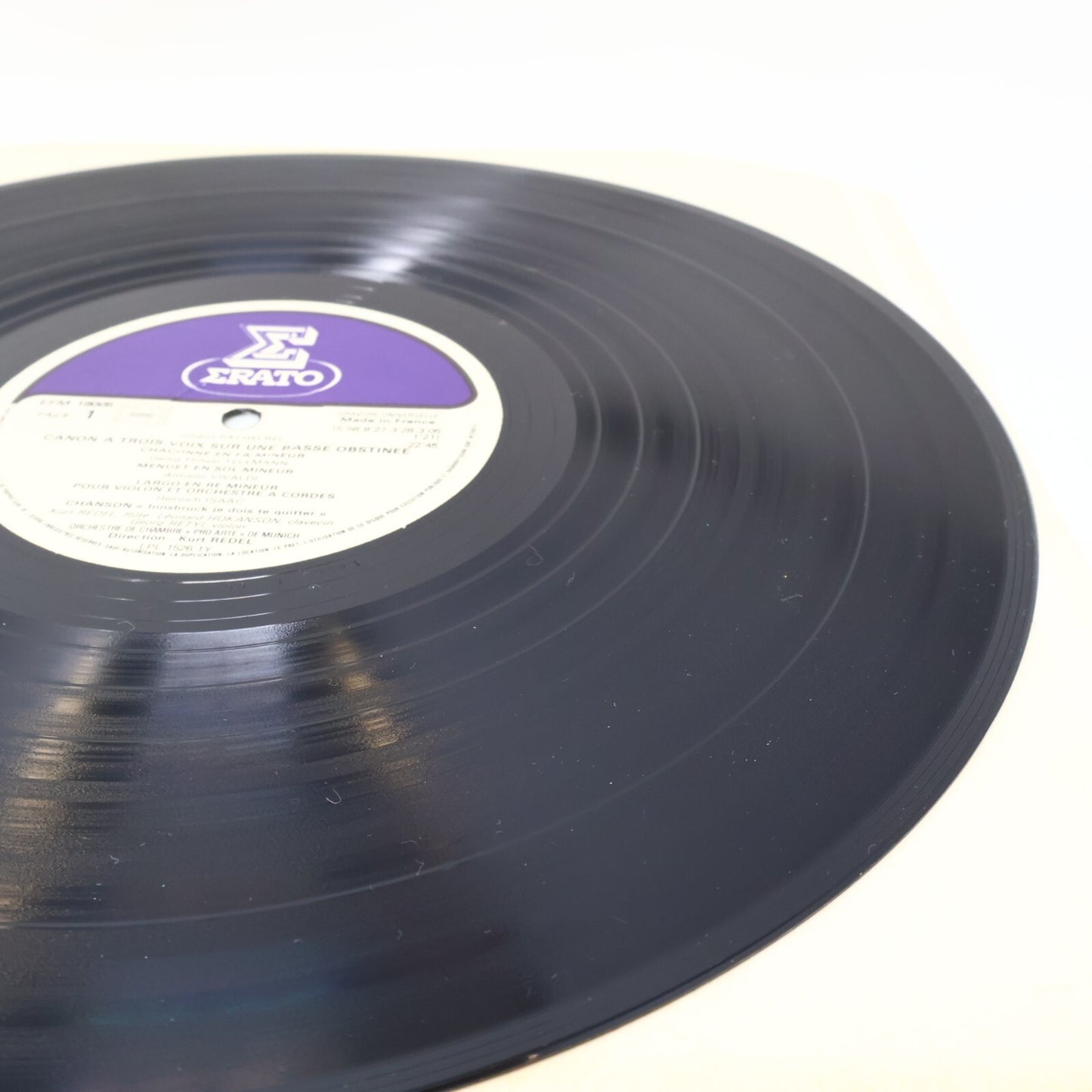 Le Canon De Pachelbel et Huit Pages Célèbres Kurt Redel Disque Record EFM 18005