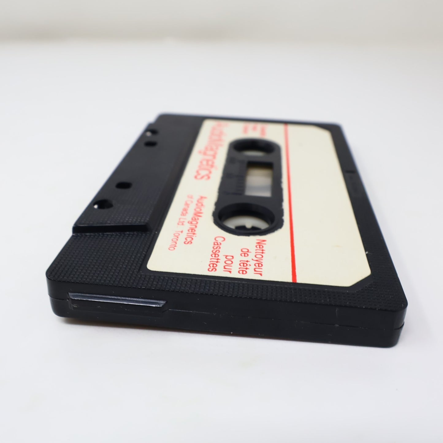 Audio Magnetics Cassette Tape Head Cleaner with Exclusive Polishing Action HC
