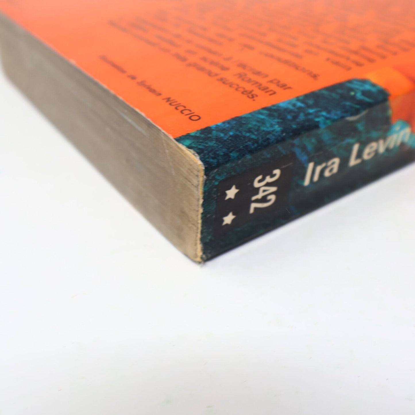 1972 Un Bébé pour Rosemary Ira Levin Horreur Thriller J'ai Lu Français Paperback