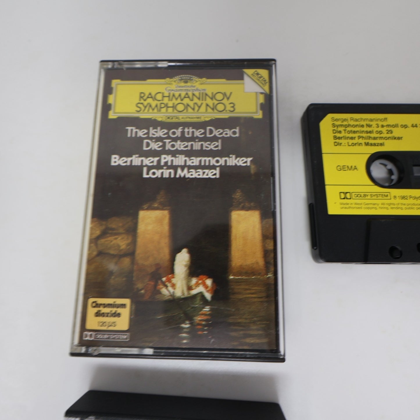 Rachmaninov 3 Cassettes Lot Symphonies 2-3/Piano Concerto 2 Maazel/Ashkenazy