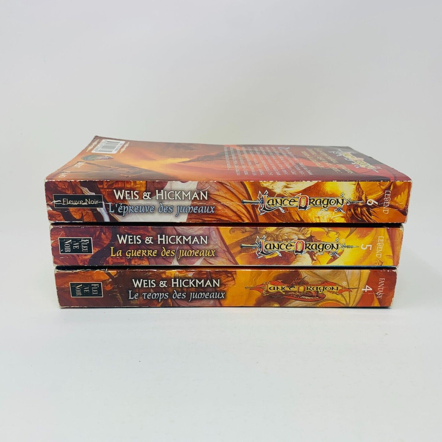 Lancedragon La Trilogie des Légendes 4-6 Série Complète Français Lot Fleuve Noir