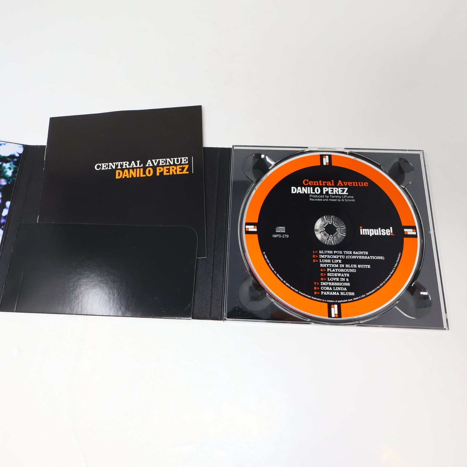 Danilo Perez 2 CDs Lot Motherland/Central Avenue Jazz Latin Verve Impulse!