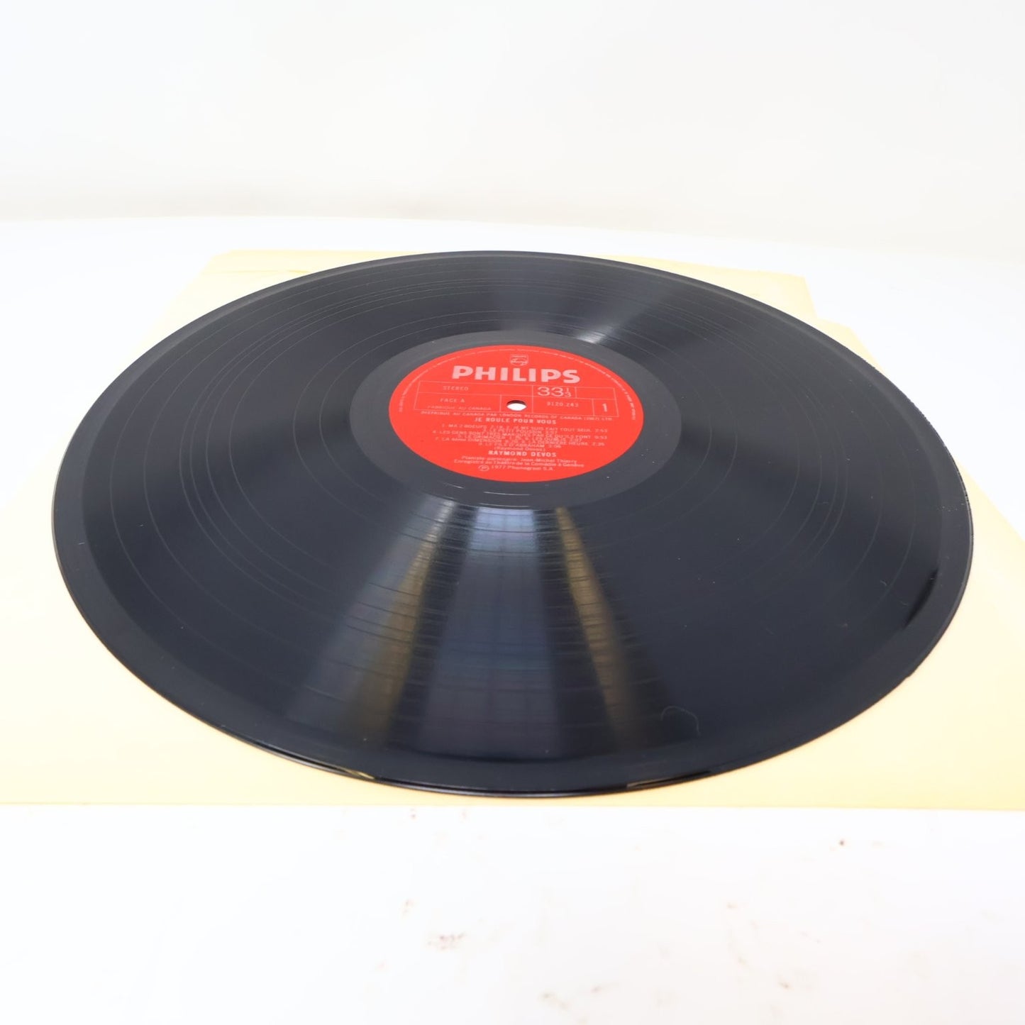 Raymond Devos Je Roule Pour Vous LP Record 1977 Philips French Humor 9120 243