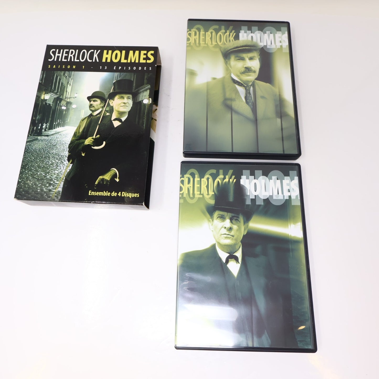 Sherlock Holmes Saison 1/Les Films Lot 2 DVD Français Jeremy Brett 4:3 Testés