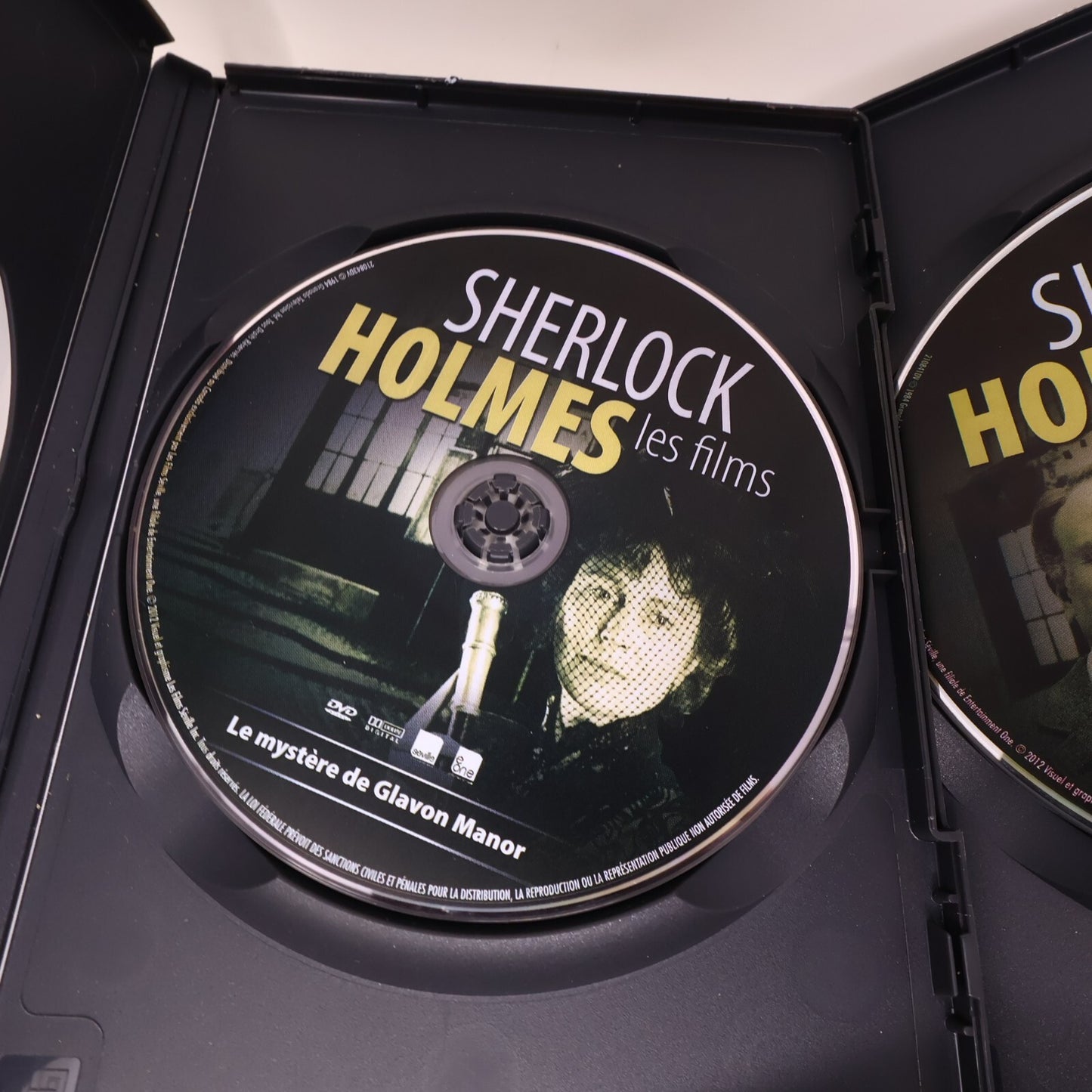 Sherlock Holmes Saison 1/Les Films Lot 2 DVD Français Jeremy Brett 4:3 Testés