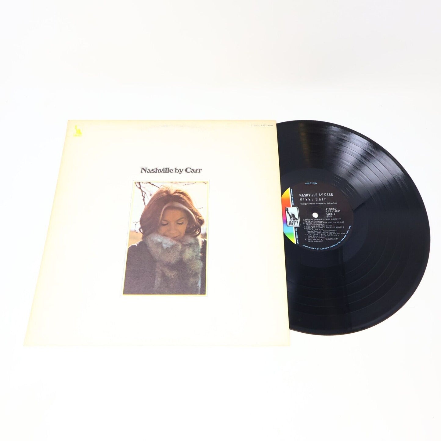 Vikki Carr For Once In My Life + Nashville By Carr Lot of 2 LPs Vinyl Records