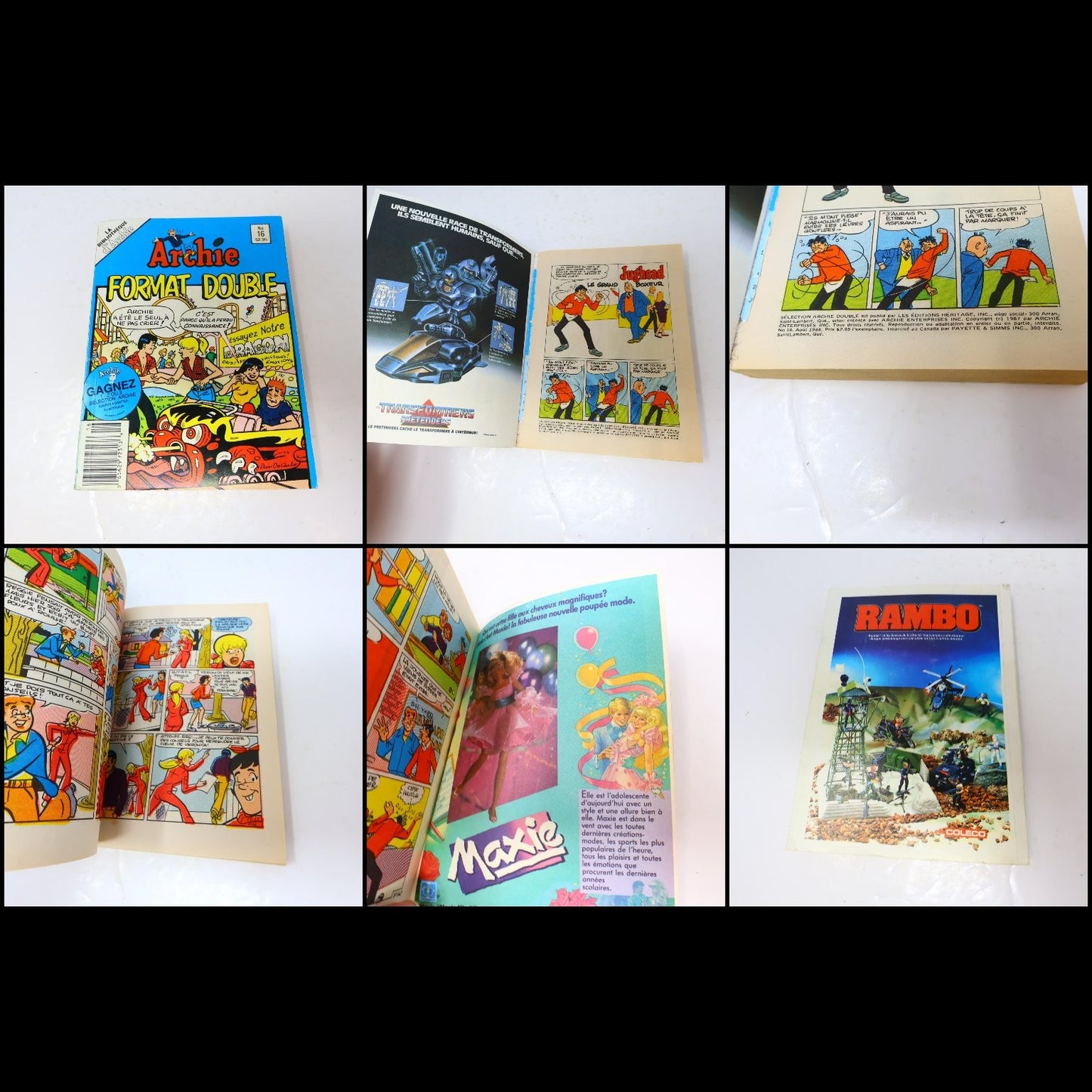 Archie & Jughead Lot 25 BDs Selection/Format Double/Rions C'est L'heure Français