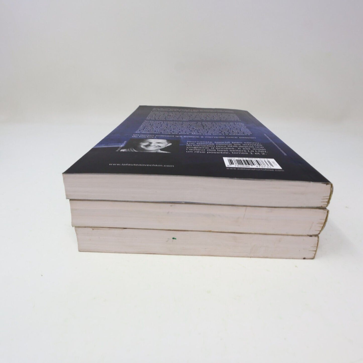 Lot 3 C’Est la Faute à Ovechkin Mario Lemieux Carey Price Luc Gélinas Livres PB