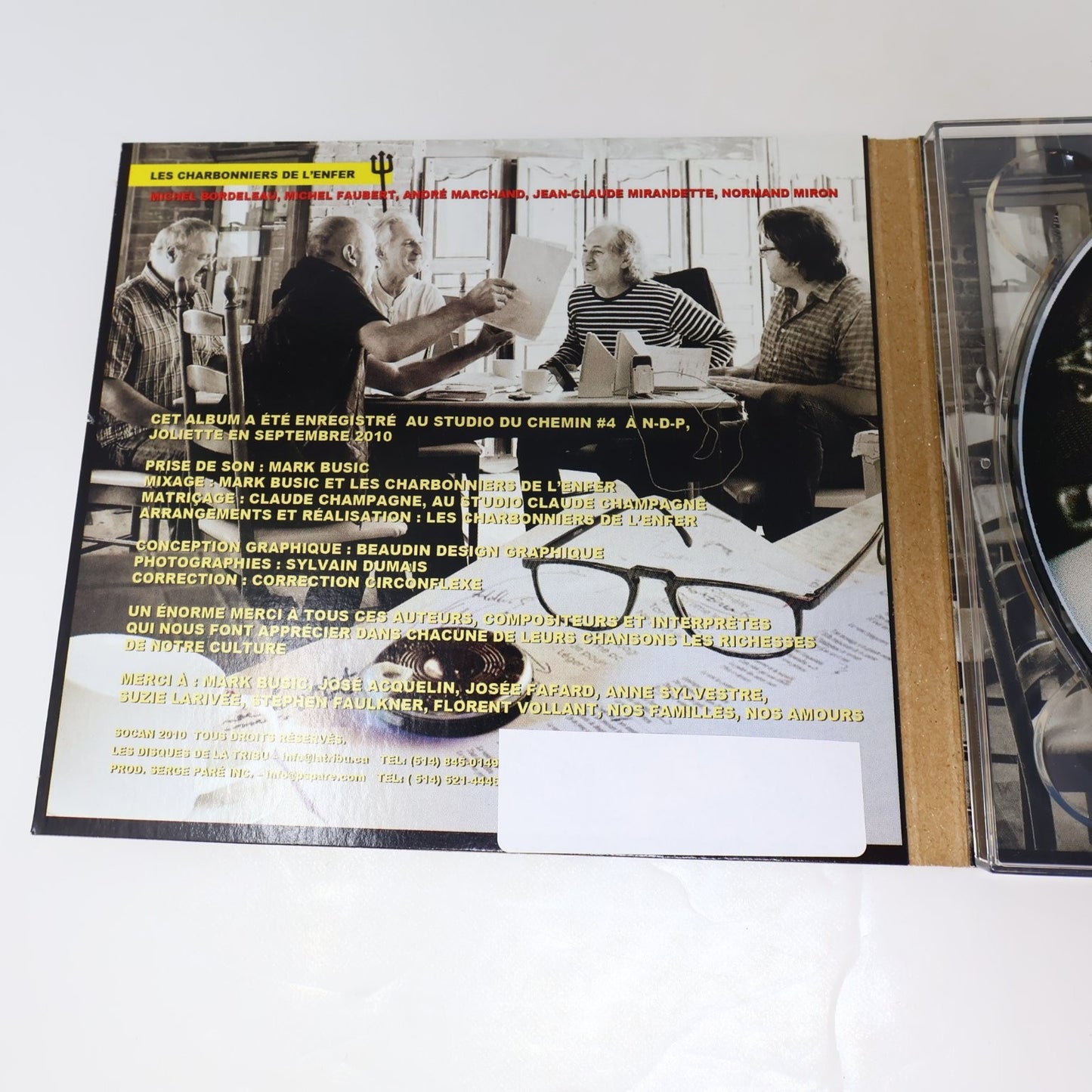 Les Charbonniers De L'Enfer Nouvelles Fréquentations CD 2010 Folk Tribu