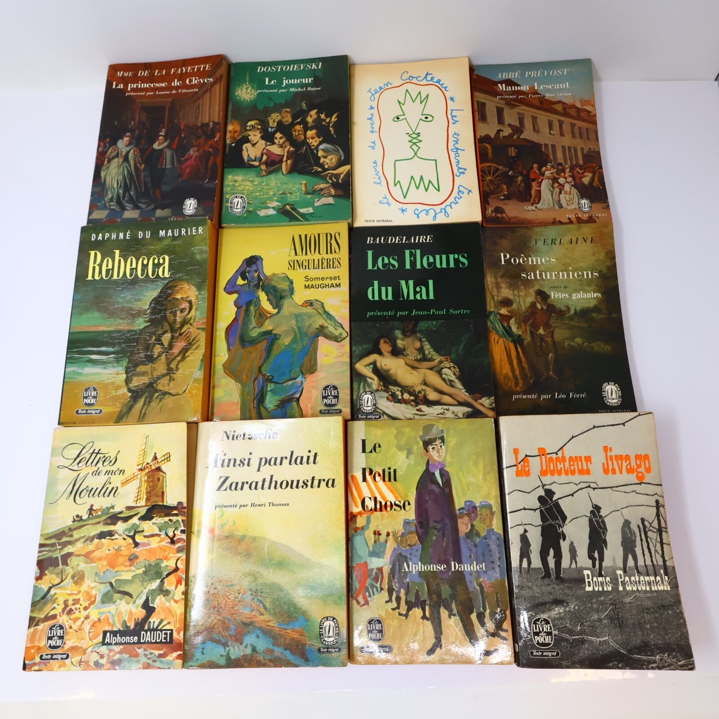 Littérature Lot 42 Livres Poche Dostoïevski/Saint-Exupéry/Souvestre Français 60s