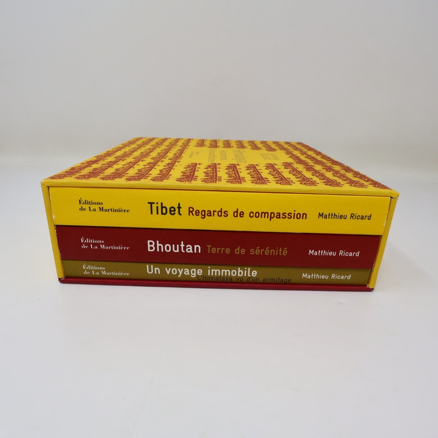 Himalaya les Chemins du Bouddhisme Coffret Matthieu Ricard Martinière 2009 PB