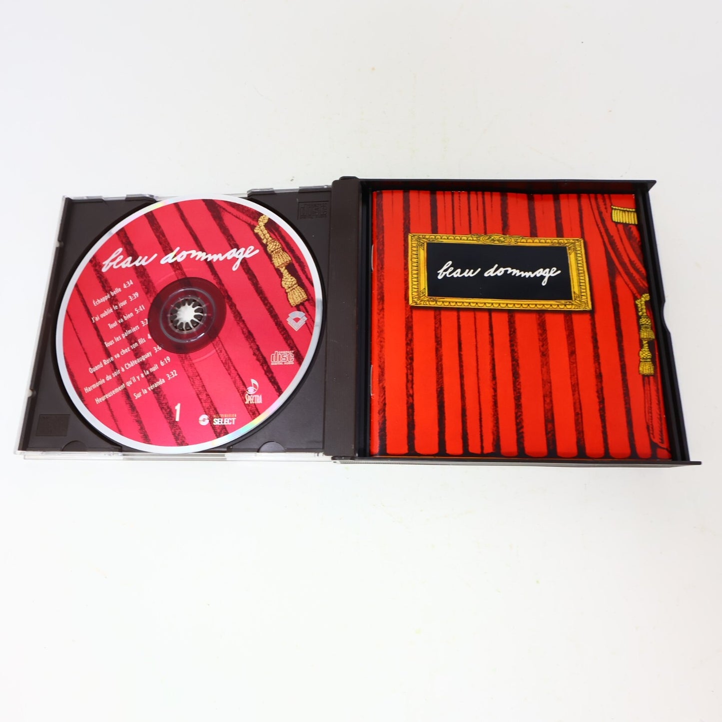Beau Dommage Rideau Boîtier 3 CD 2007 Concert Chansons avec Félix Leclerc Testé