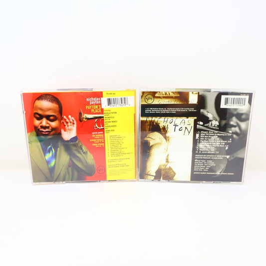 Nicholas Payton 2 CDs Lot Payton's Place/Gumbo Nouveau Jazz 1996 1998 Verve 90s