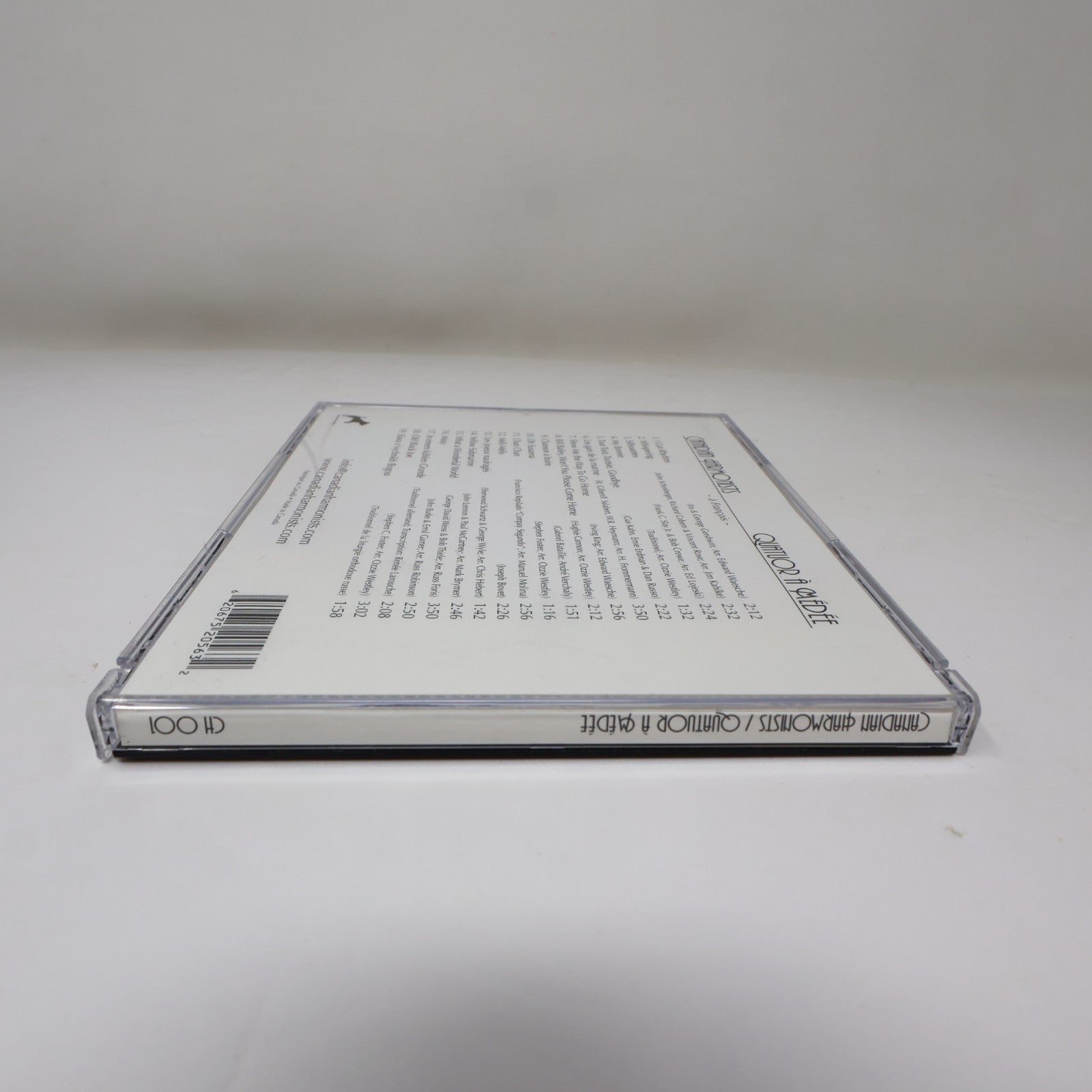 Canadian Harmonists/Quatuor à Médée Eponymous Québécois Traditional/Vocal CD