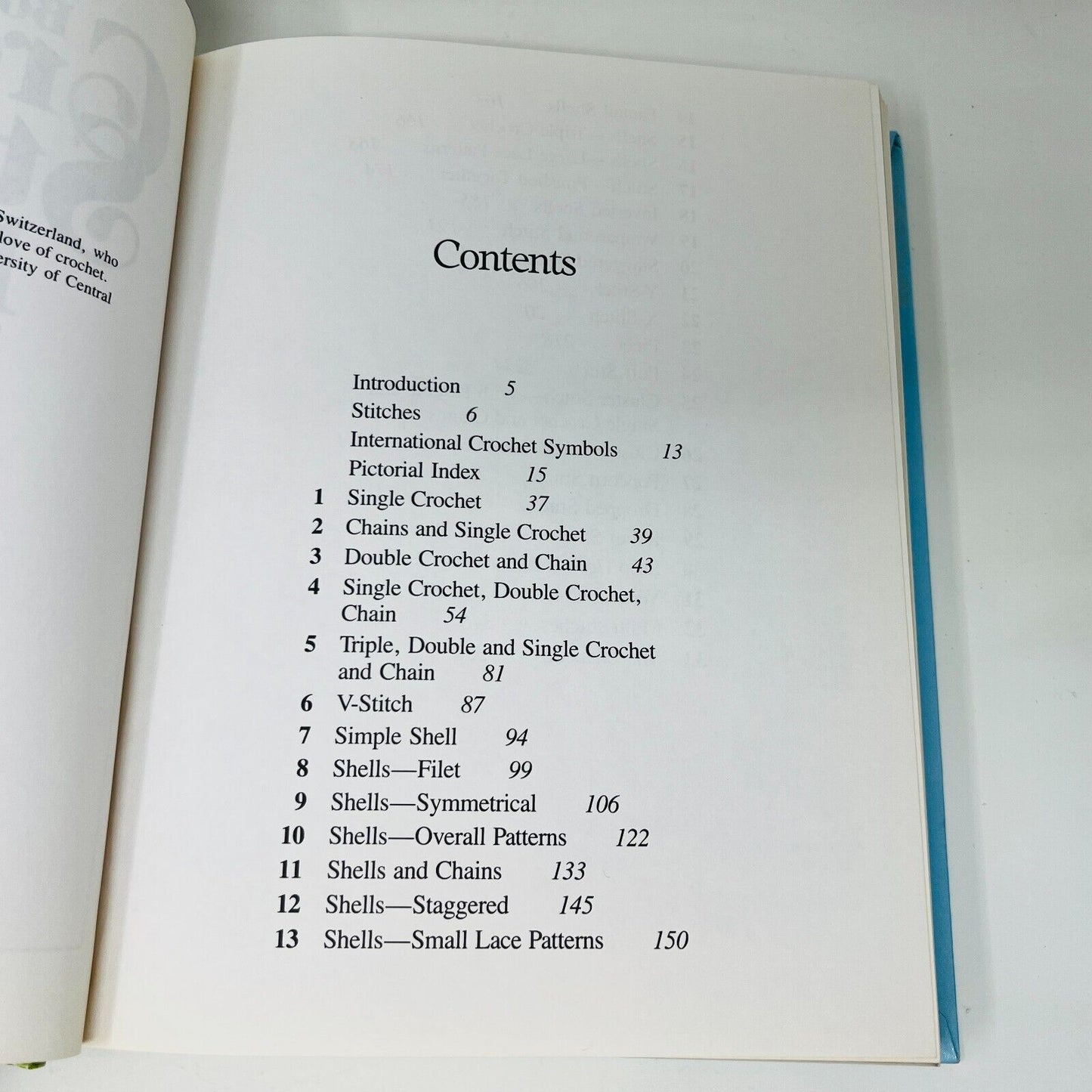 1985 Complete Book of Crochet Stitch-Designs by Linda P. Schapper HC Patterns