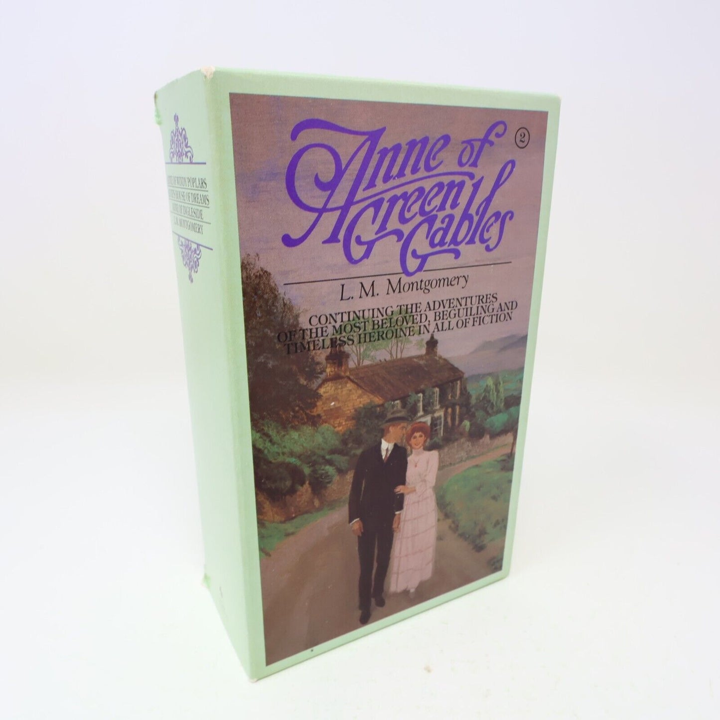 Anne of Green Gables #4-6 Box Set #2 L. M. Montgomery Seal Books Ingleside 1980s
