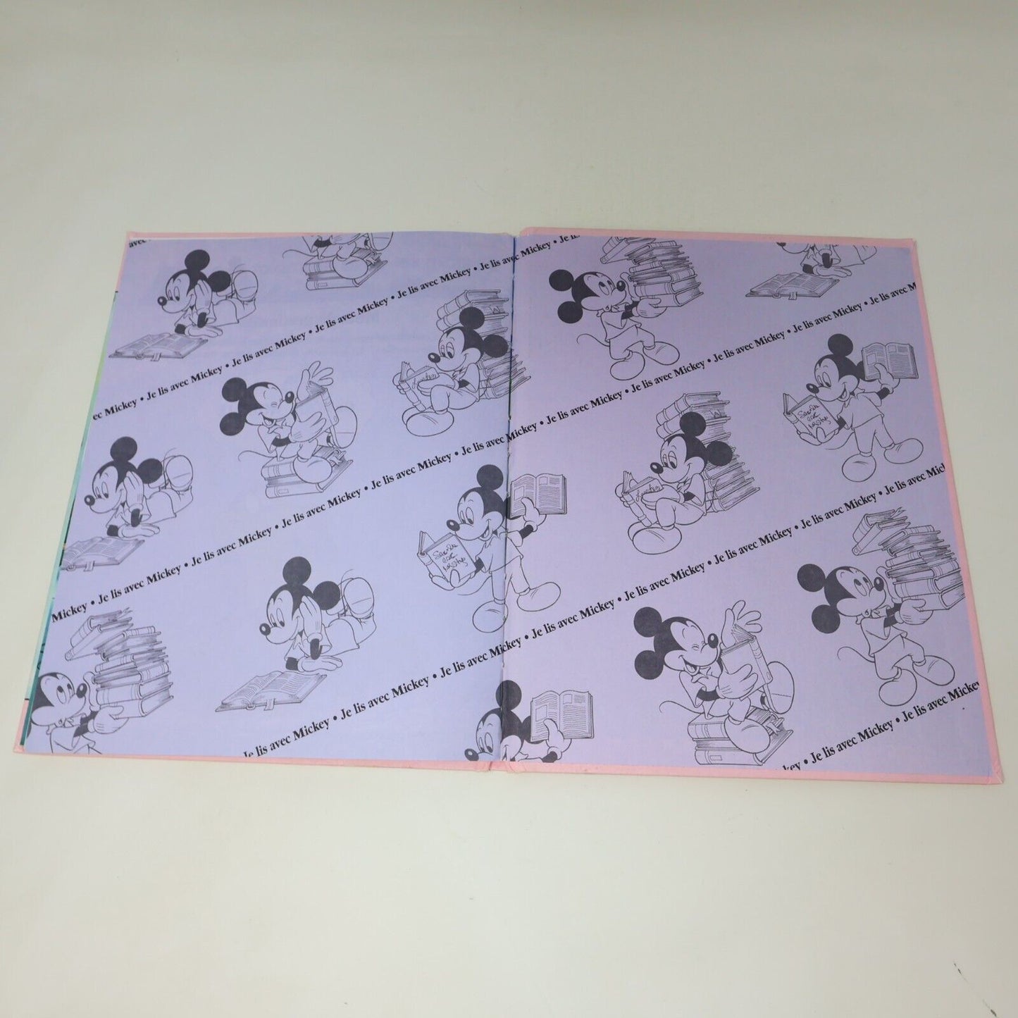 Lot 12 Livres Je Lis avec Mickey Walt Disney Publicor Jeunes Enfants Français HC