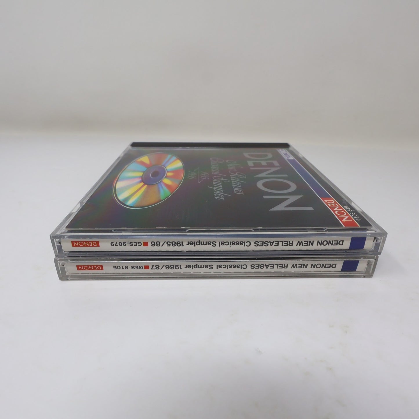 Denon New Releases Classical Sampler 1985/1986-1986/1987 2 CD Lot GES-9079 Promo