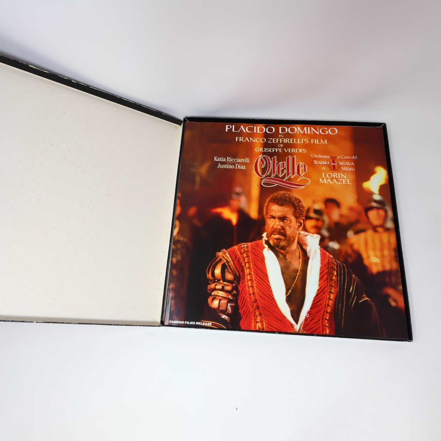 Otello Placido Domingo Katia Ricciarelli J. Diaz 2x LP Record Box Set DSB-3993