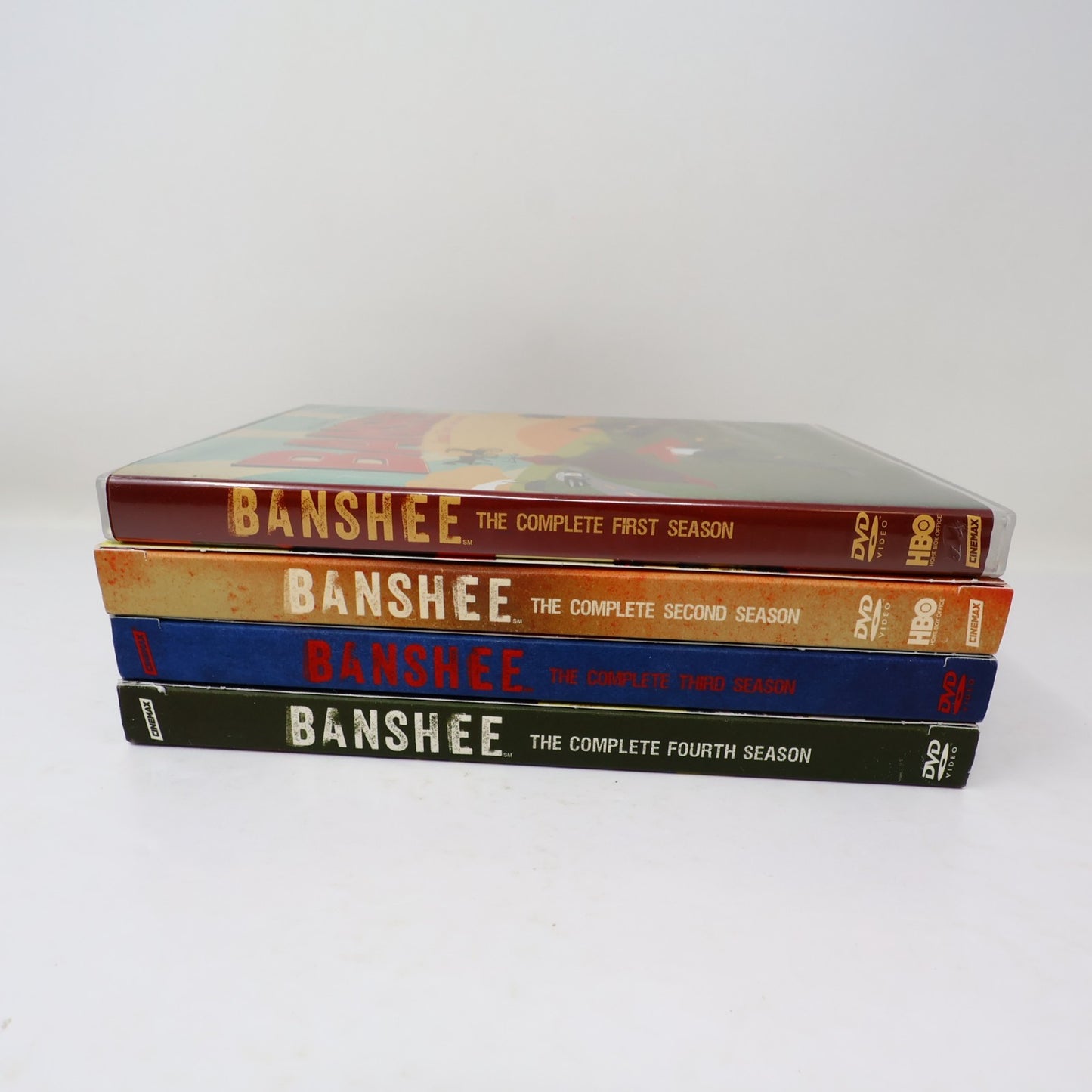 Banshee Season #1-4 Complete Series 4 DVD Lot Cinemax HBO Antony Starr/Milicevic