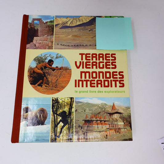 1975 Terres Vierges Mondes Interdits Reader's Digest Géographie Anthropologie HC