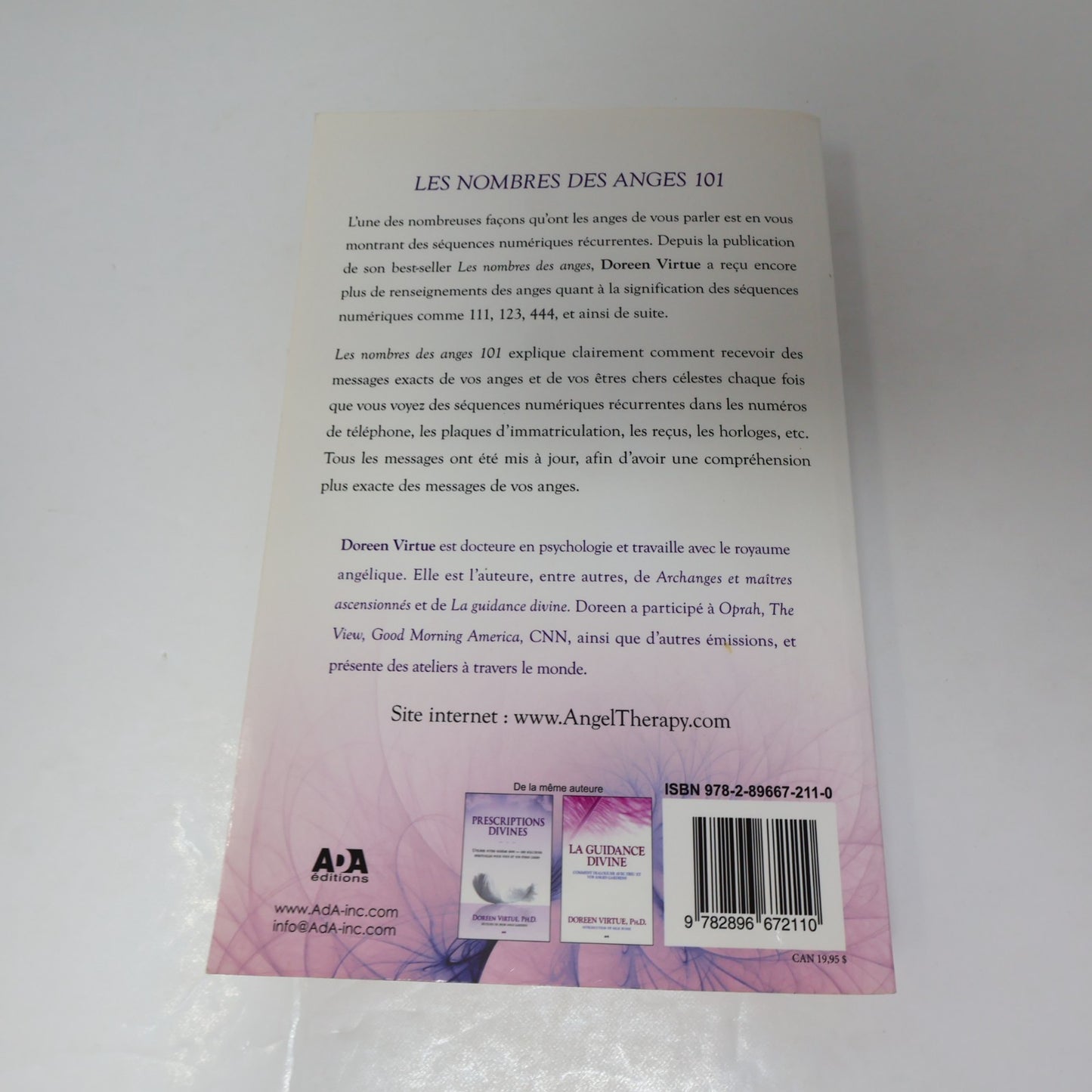 Ésotérisme Spiritualité Anges Lot 8 Livres Français French Virtue/Moore/Warren