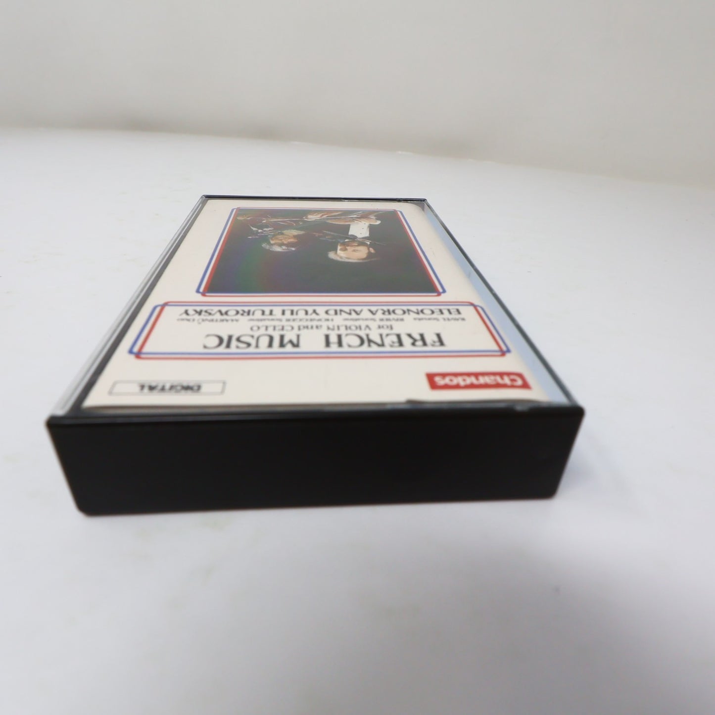 Elonora & Yuli Turovsky Cassette French Music for Violin and Cello Ravel/Rivier