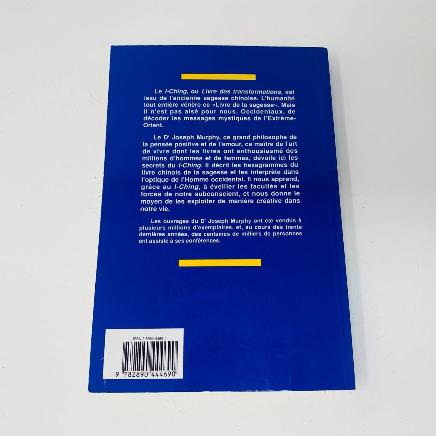 1984 L'Oracle de votre Subconscient I-Ching Livre Transformations Joseph Murphy