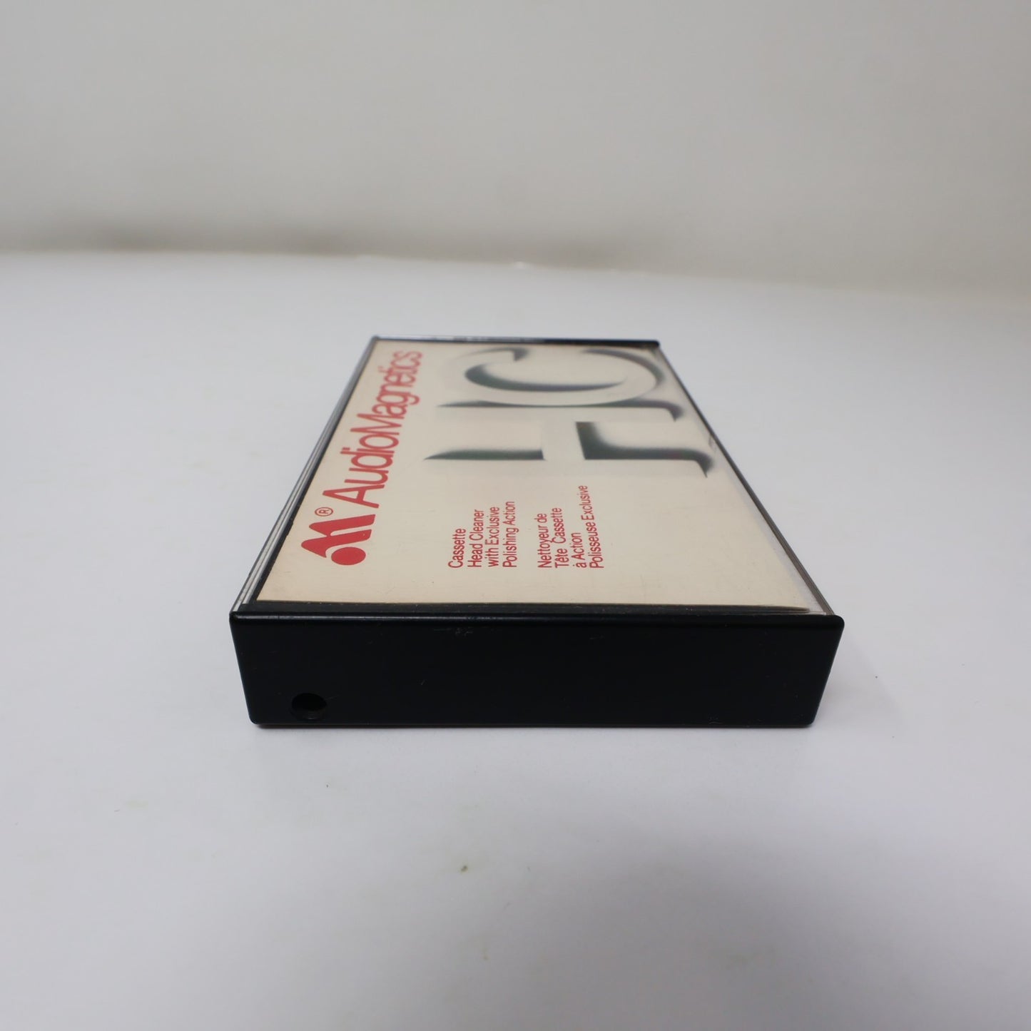 Audio Magnetics Cassette Tape Head Cleaner with Exclusive Polishing Action HC
