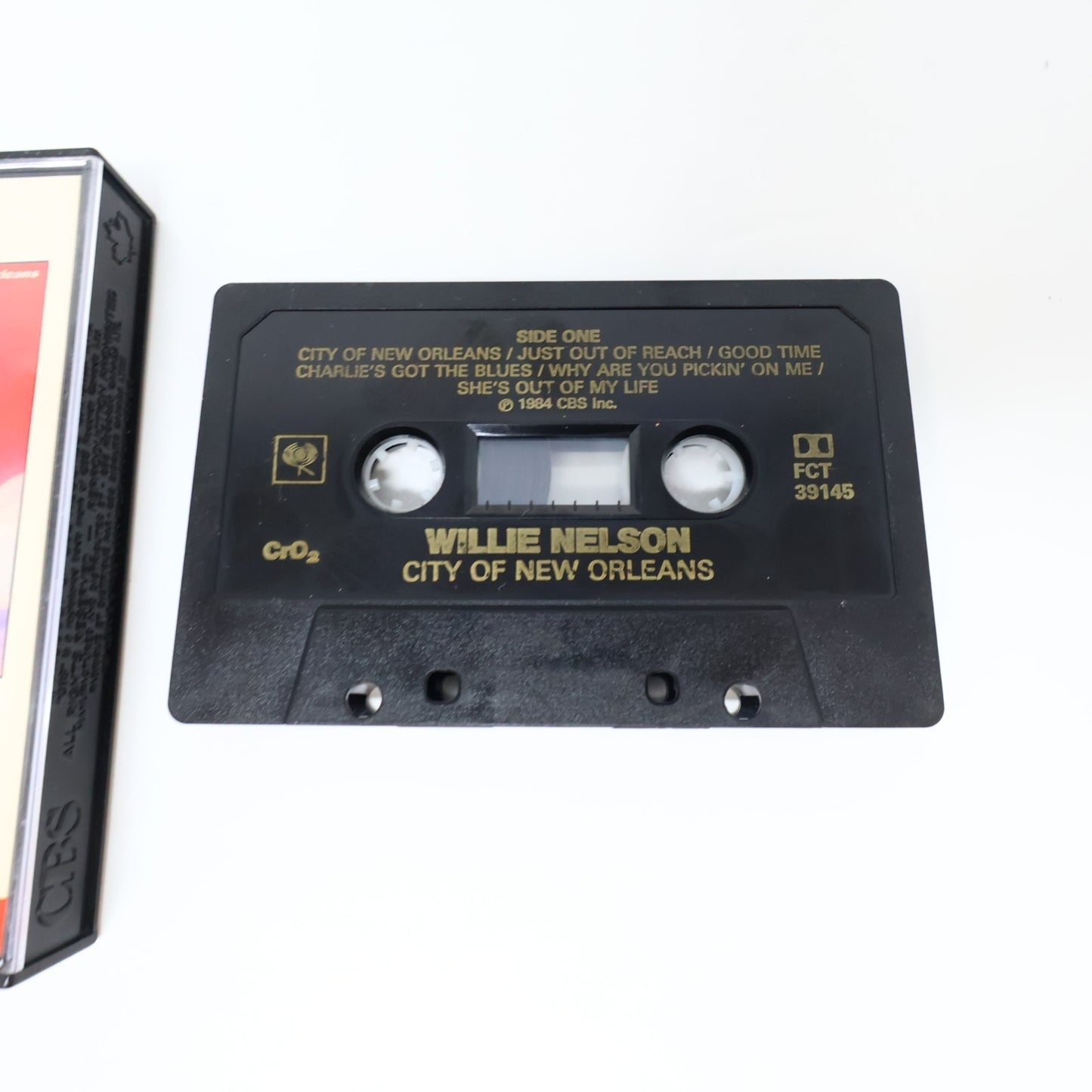 Willie Nelson 3 Cassettes Lot City Of New Orleans/Angel Eyes/Stardust