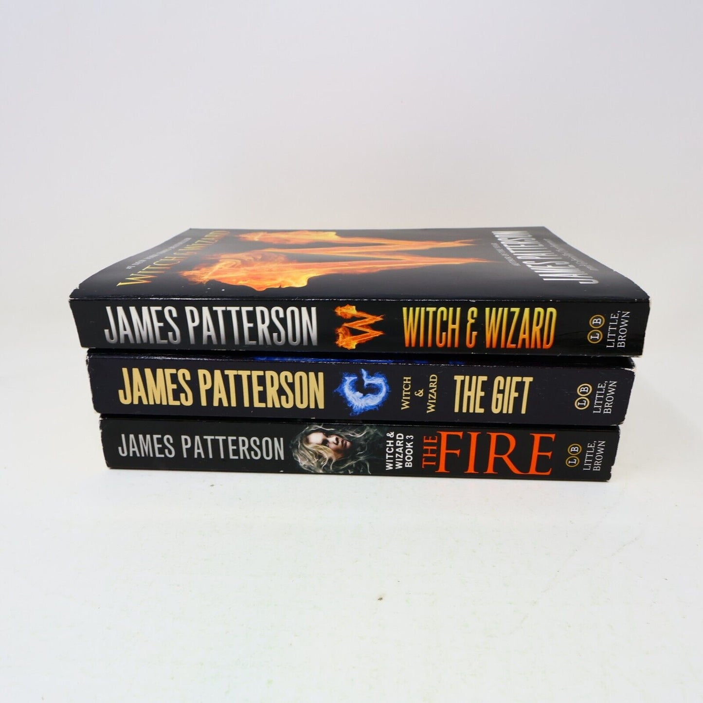 Lot 3 Books Witch & Wizard by James Patterson Little Brown and Company The Gift